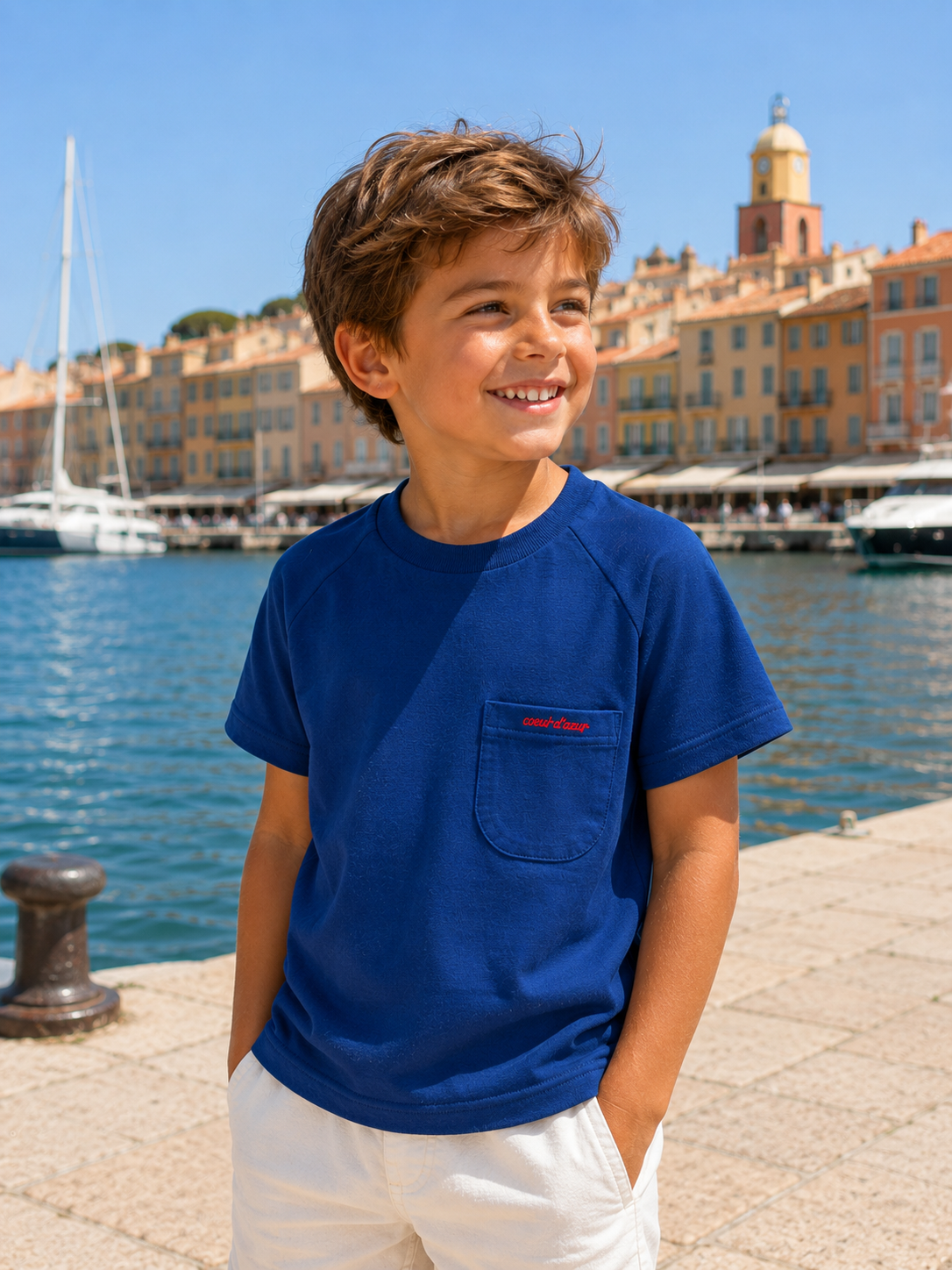 Kinder Azur Pocket Tee